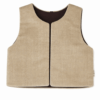 Gilet beige (rib)