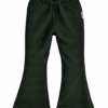 Flared velvet groen flared velvet groen meisjes