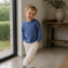 Longsleeve blauw (mini cable) Longsleeve blauw (mini cable)