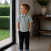 Polo dusty groen mini cable