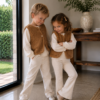 Gilet bruin (teddy) Gilet bruin (teddy)