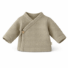 Baby overslagshirtje camel (mini cable) Baby overslagshirtje camel (mini cable)