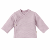 Baby overslagshirtje roze (pointelle)
