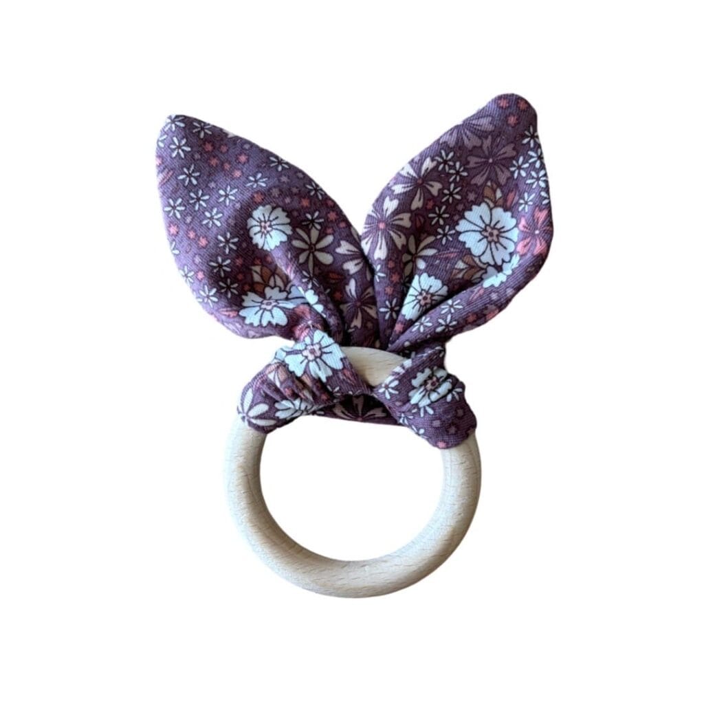 Bijtring | mauve bloem