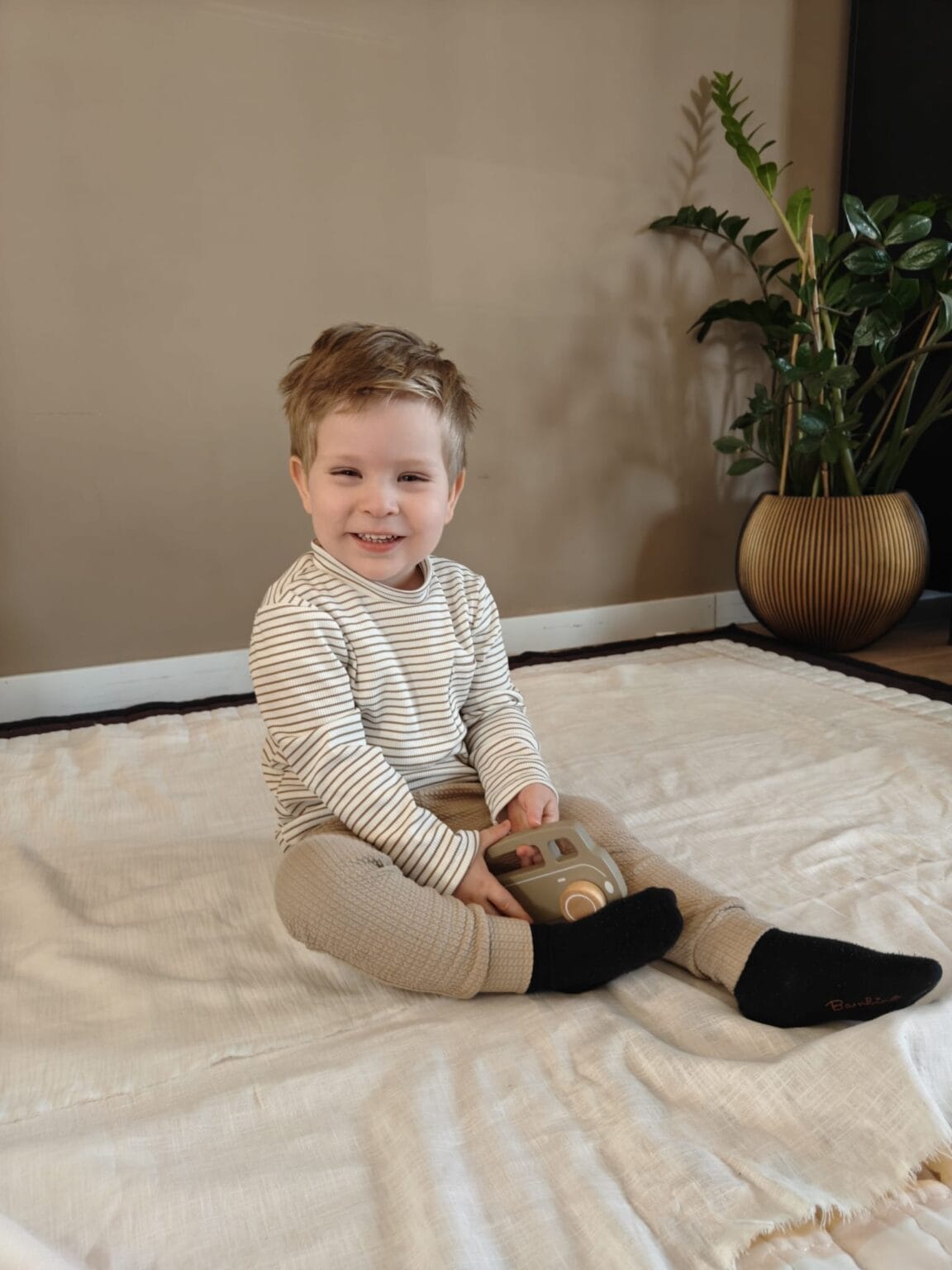 Broekje | Camel (Mini Cable)