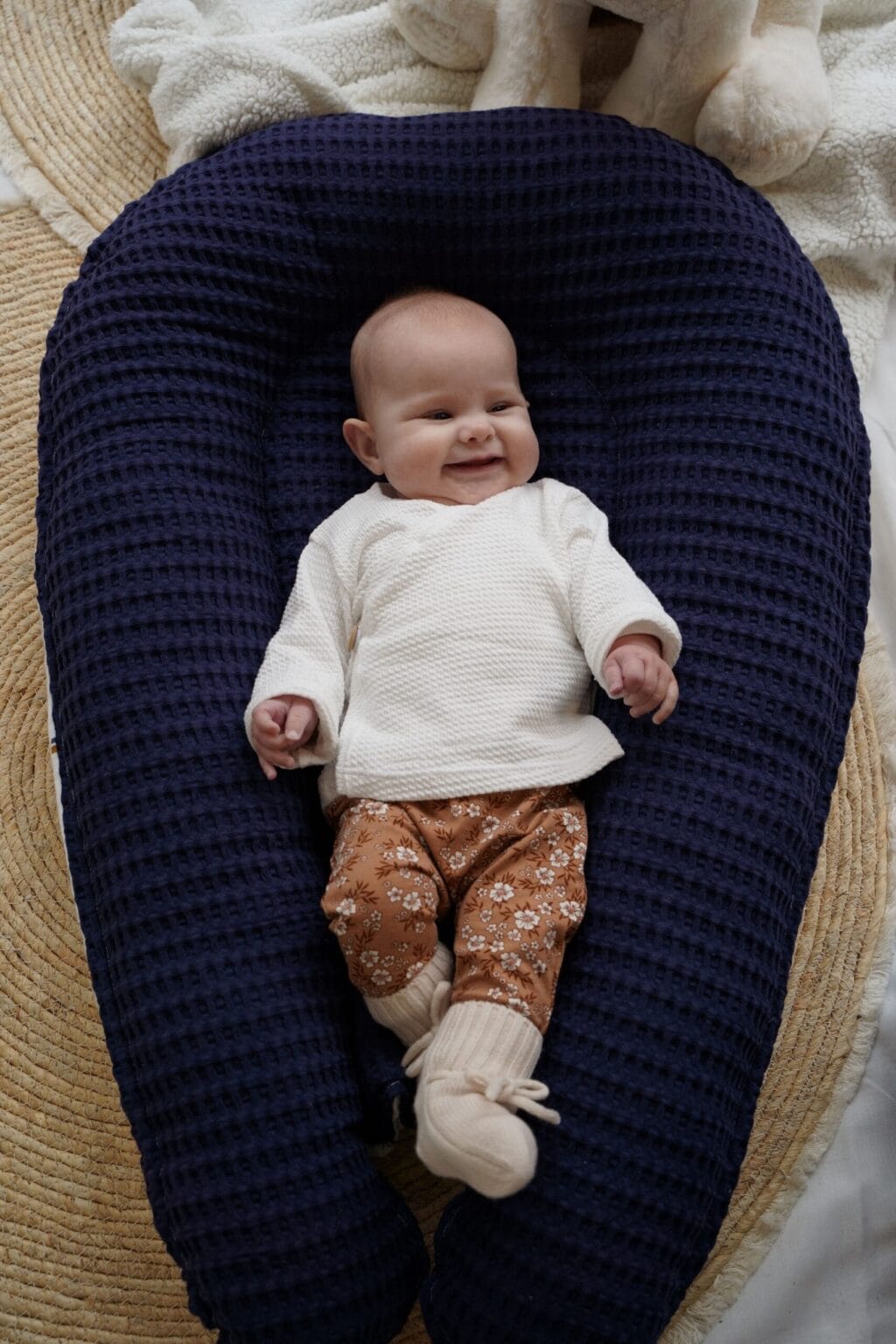 Overslagshirtje | ecru (mini cable)