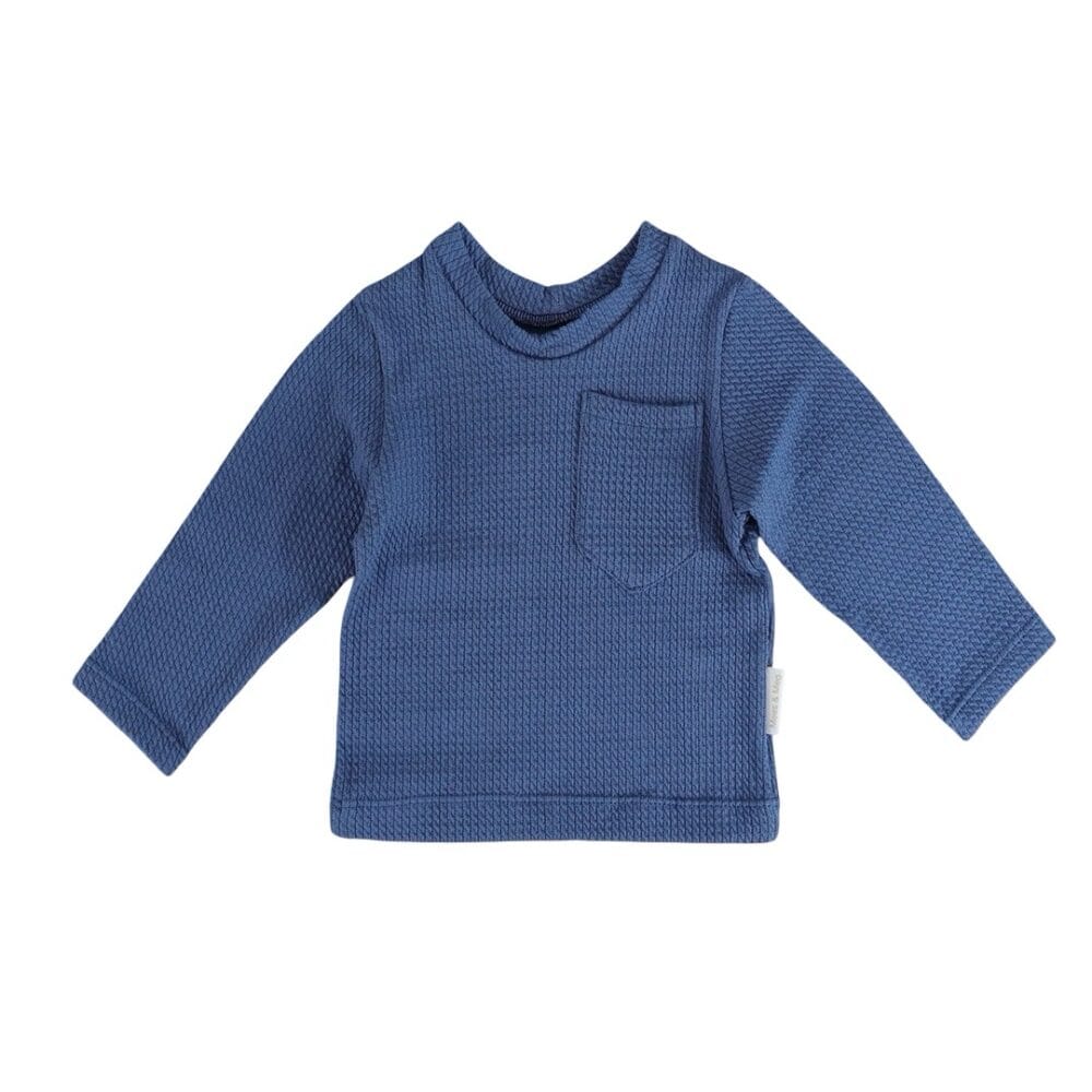 Longsleeve | blauw (mini cable)