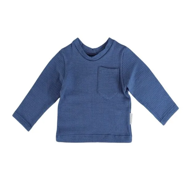 Longsleeve | blauw (mini cable)