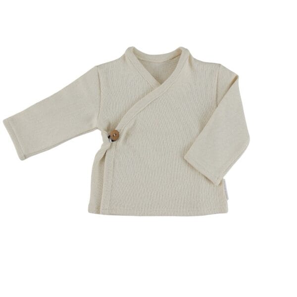 Overslagshirtje | roomwit (gebreid)