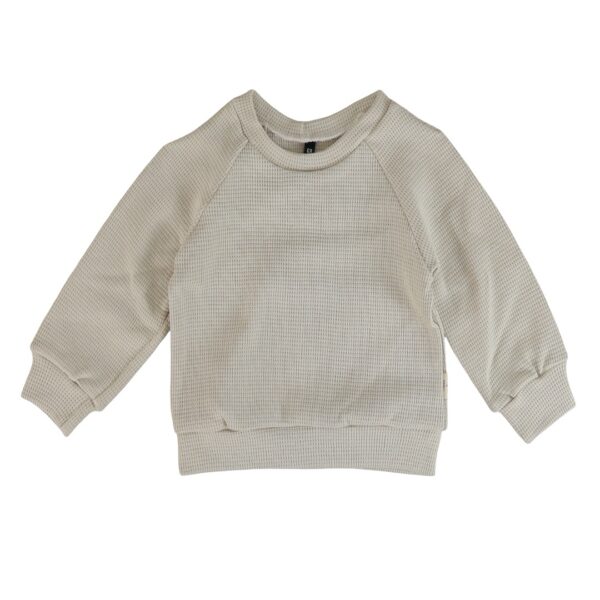 Sweater | beige (wafel)