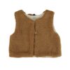Gilet | bruin (teddy)