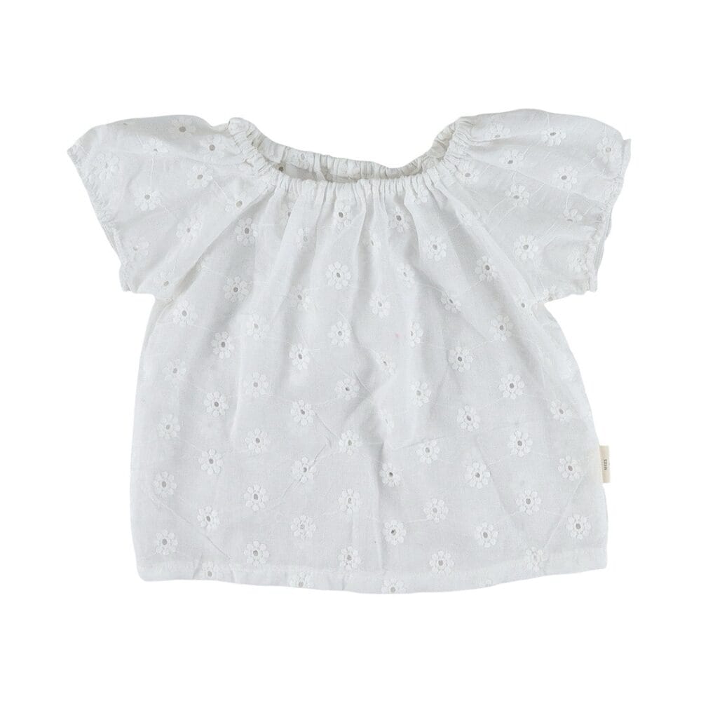 Shirtje | wit (broderie)