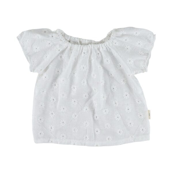 Shirtje | wit (broderie)
