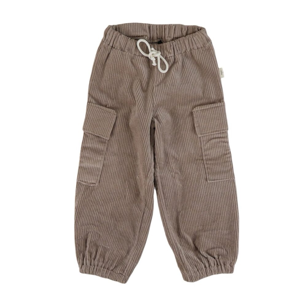 Cargo broek | bruin (rib)