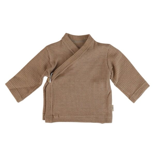 Overslagshirtje | cacao (mini cable)