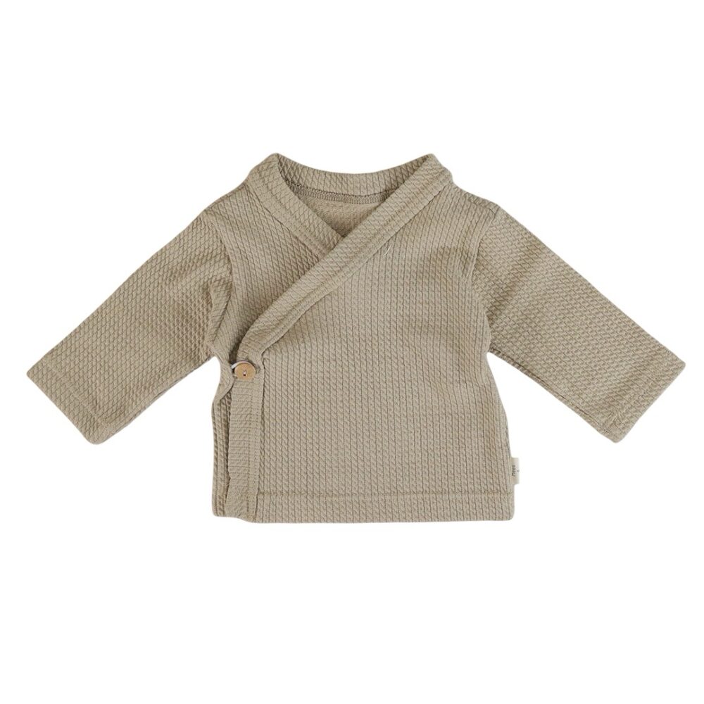 Overslagshirtje | camel (mini cable)