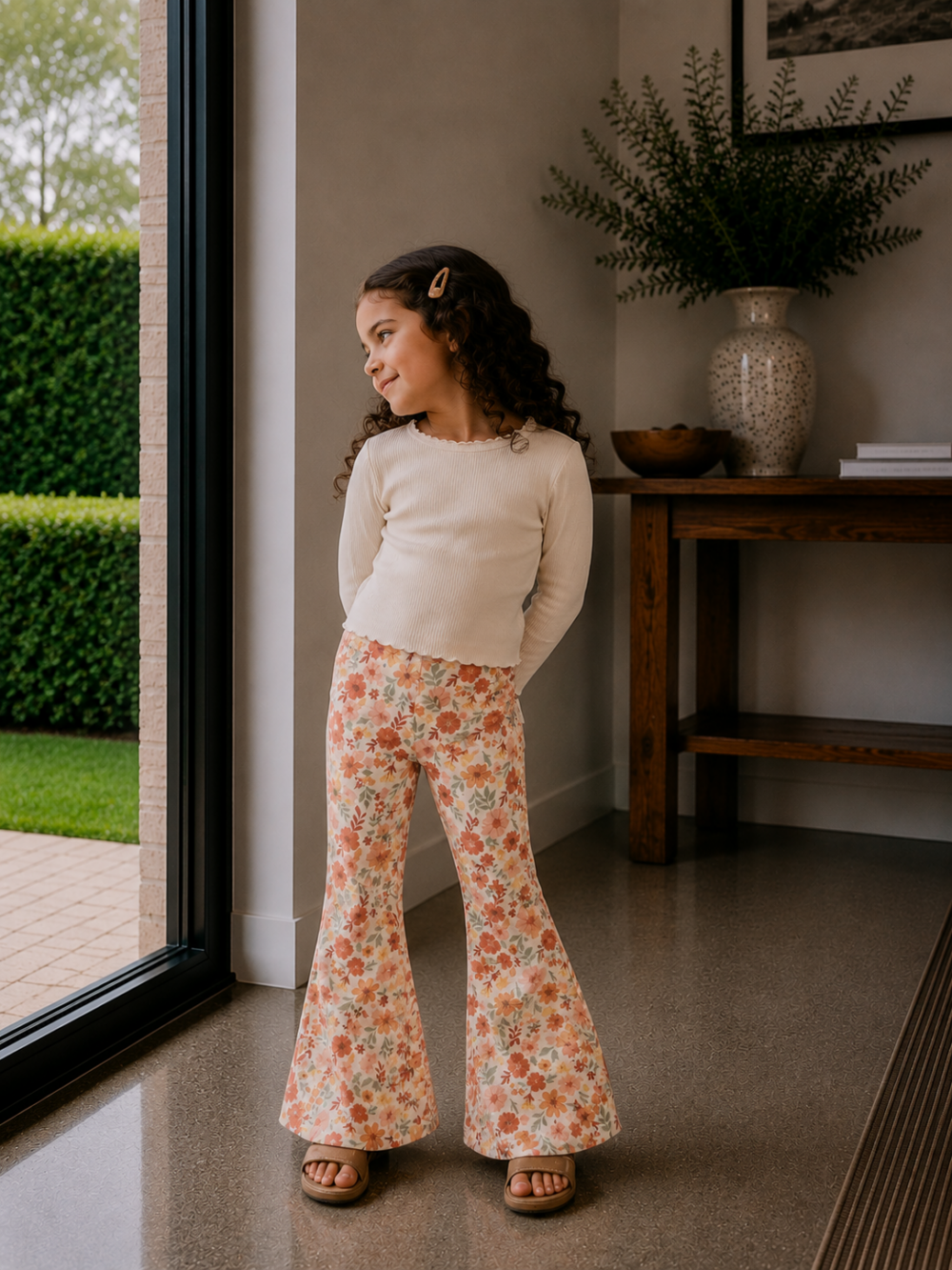 Flared floral Flared floral