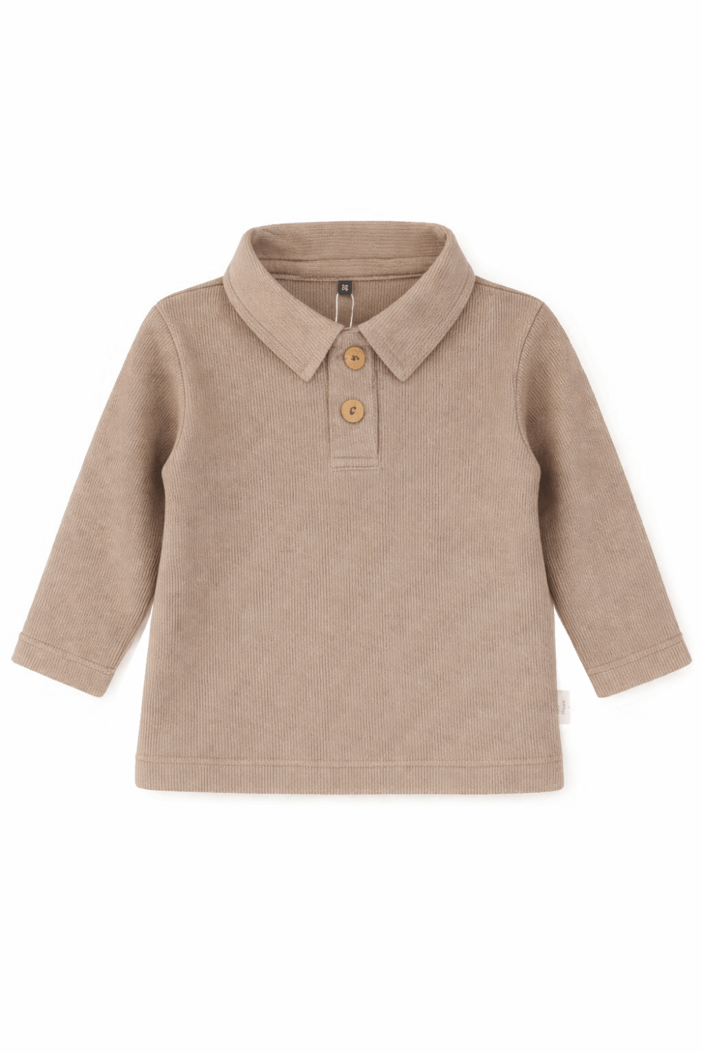 Polo bruin rib