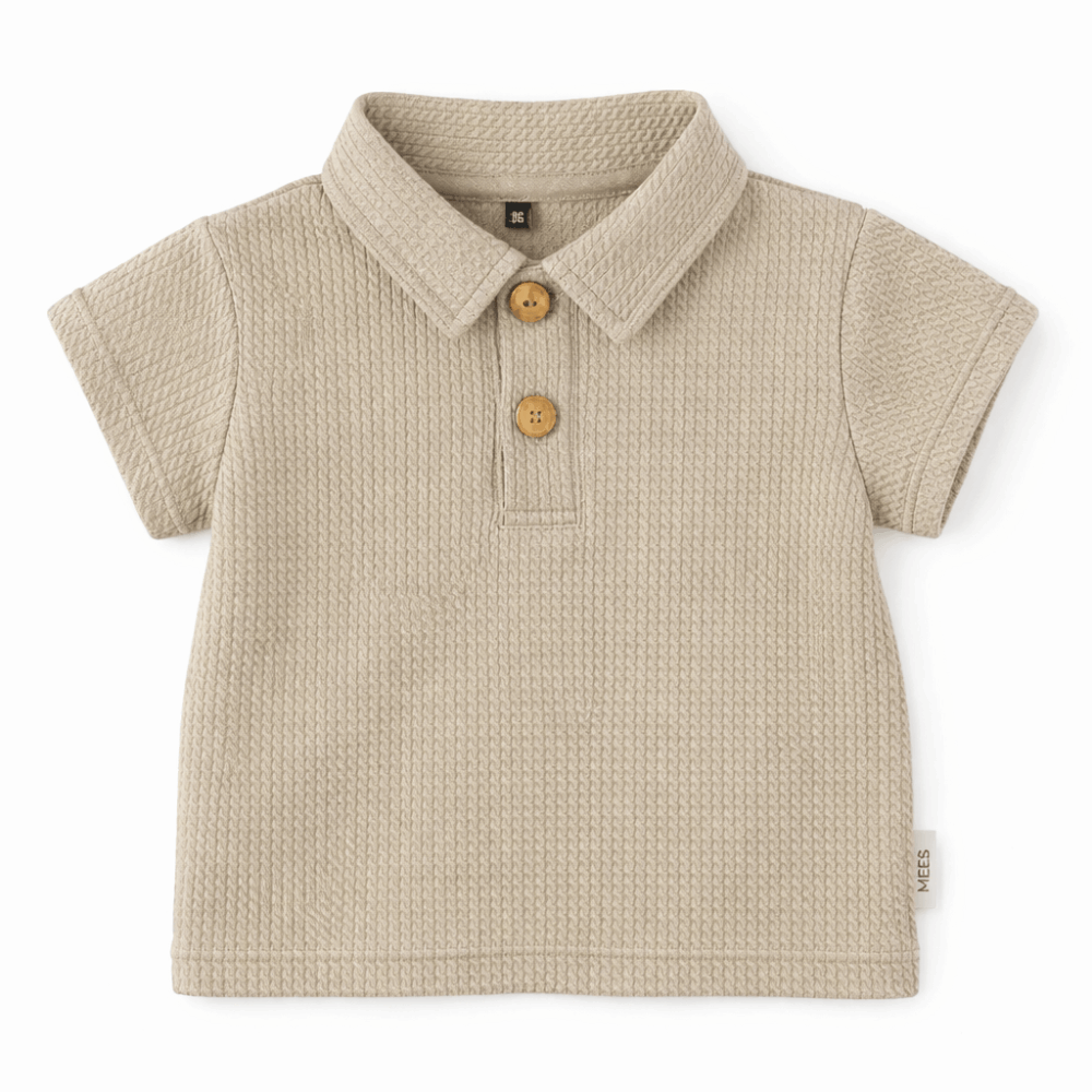 zomer polo camel kleur Polo camel (mini cable)