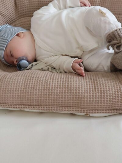 Baby boxpakje wit (rib)
