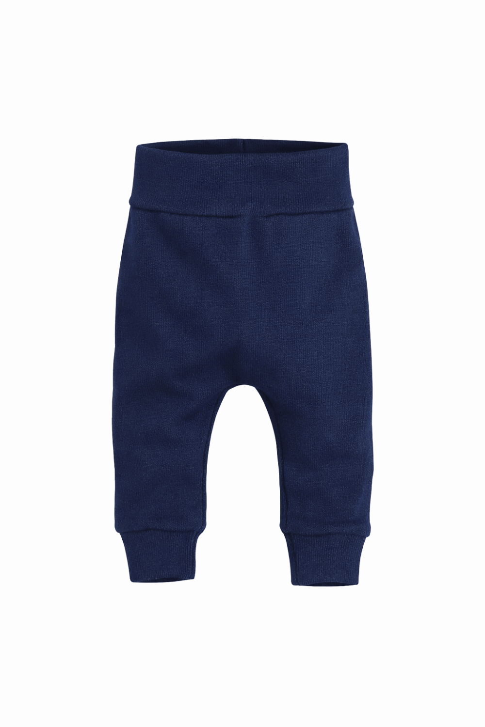 Broekje blauw (gebreid)