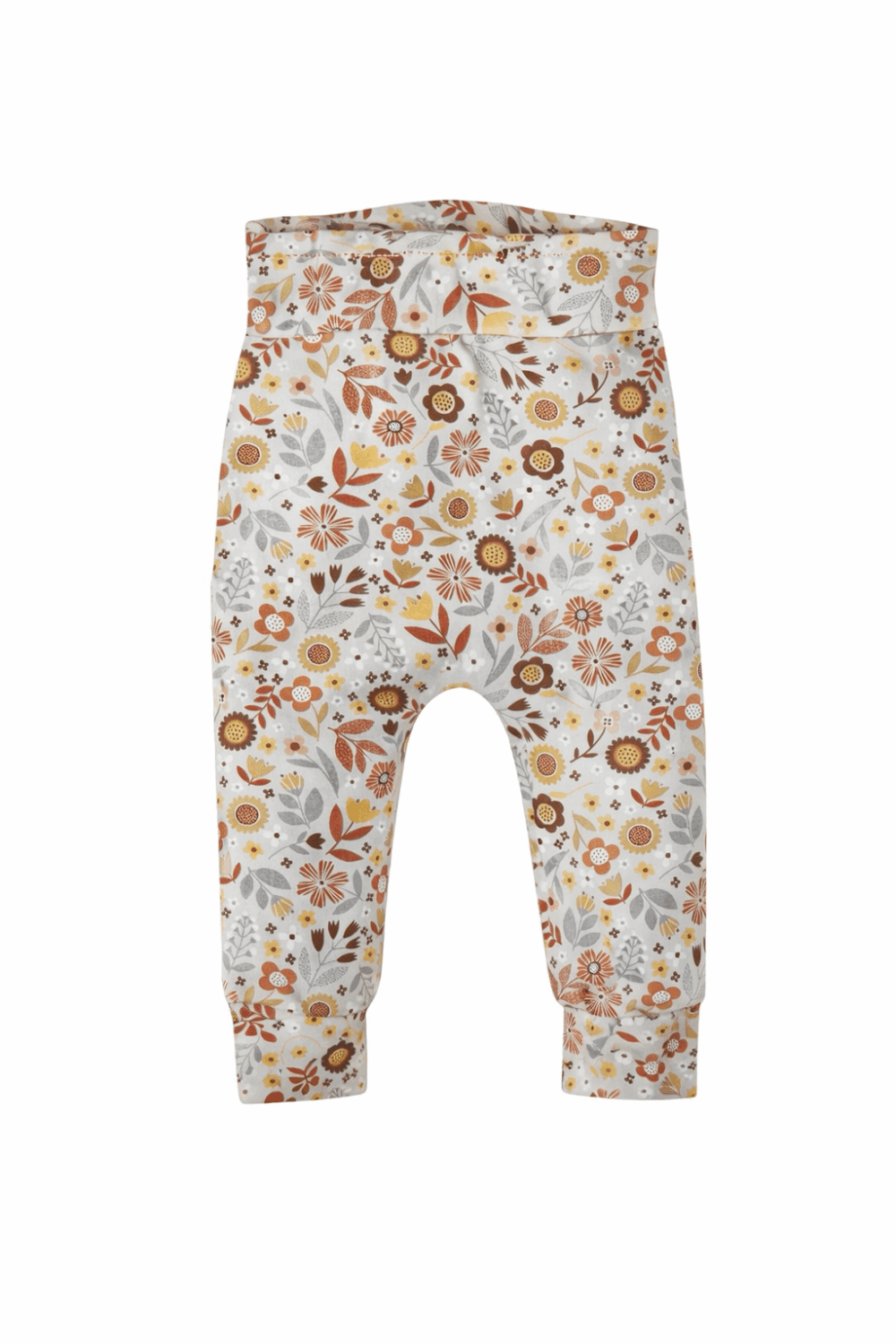 broekje baby retro bloemen broekje baby retro bloemen grijs
