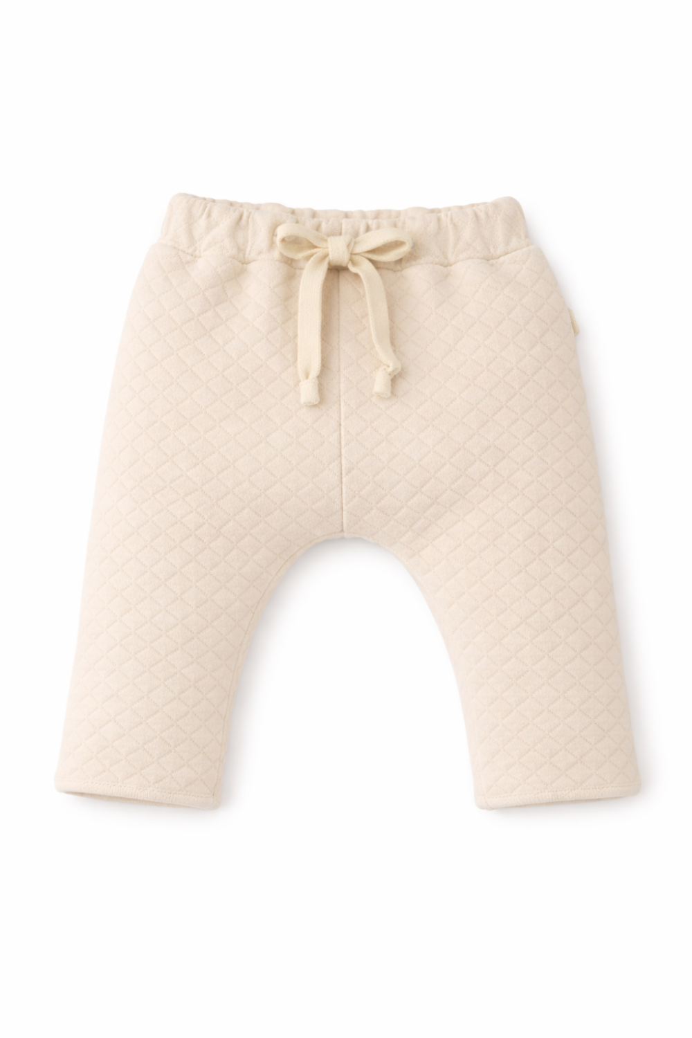 broekje baggy grote wafel beige