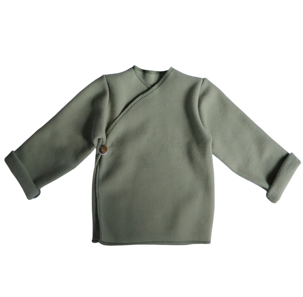 overslagshirtje-baby-olijfgroen-cotton-fleece-herfst