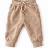 Baby broekje baggy bruin (badstof)