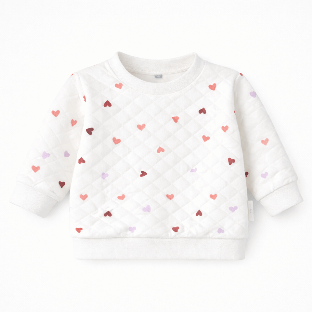 sweater met hartjes voor meisjes