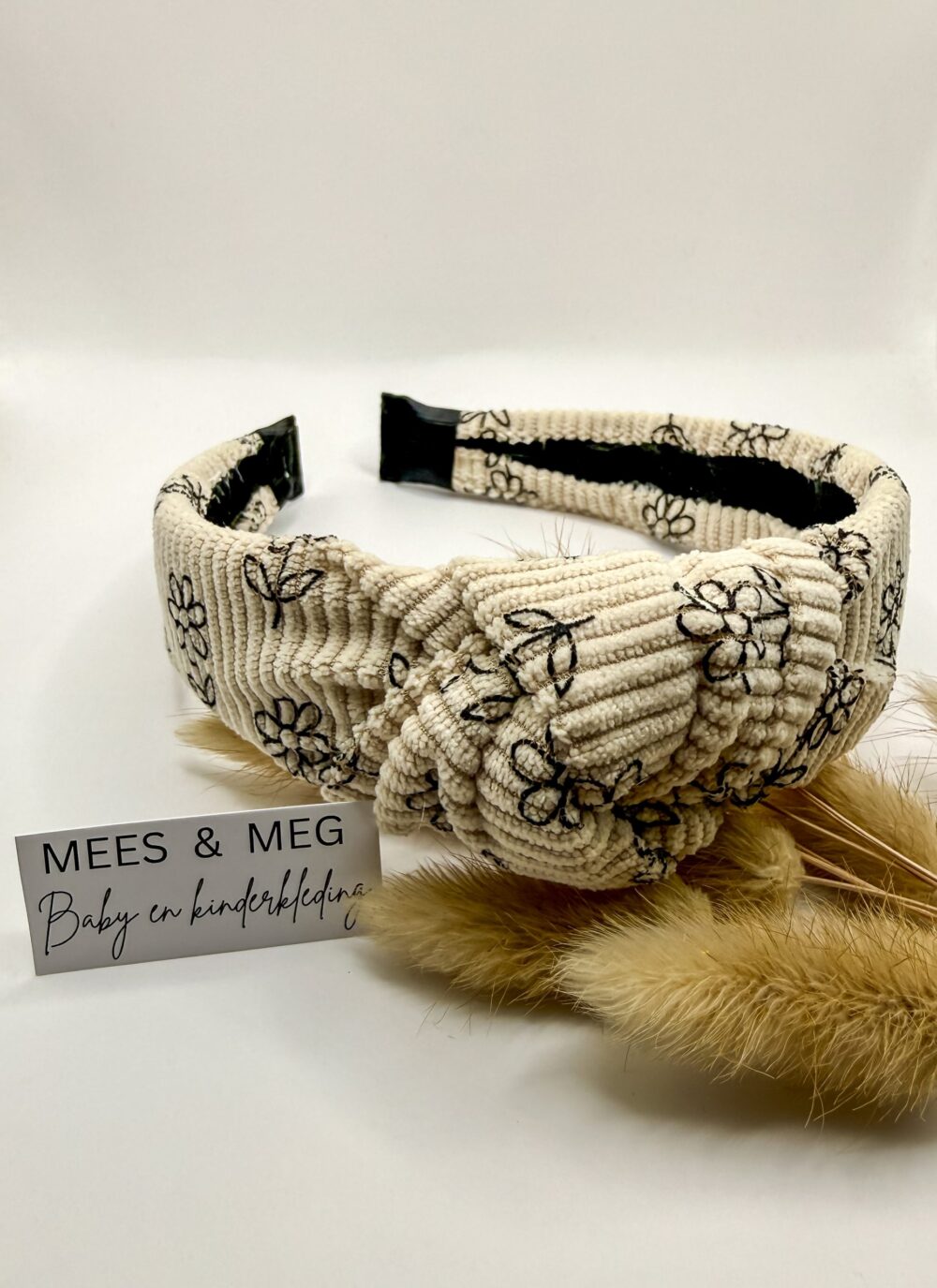 MEES & MEG x Studio Frommie | Diadeem knoop haarband – Daisy Bodega