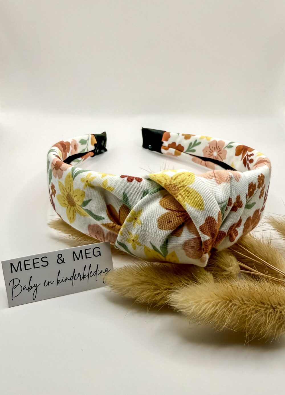 MEES & MEG x Studio Frommie | Diadeem knoop haarband – Festive Flower