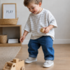 Barrel broek denim kids