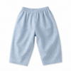 Barrel broek denim gestreept wit Barrel broek denim gestreept wit