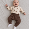 Baby broekje chocolade bruin