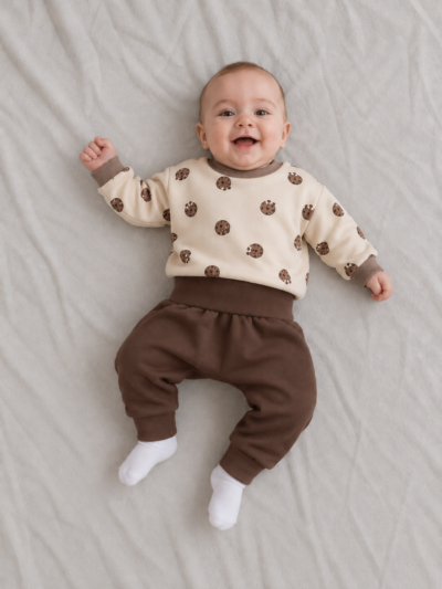 Baby broekje chocolade bruin