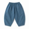 Barrel denim blauw met achterzak