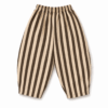 Barrel broek bruin gestreept Barrel broek bruin gestreept