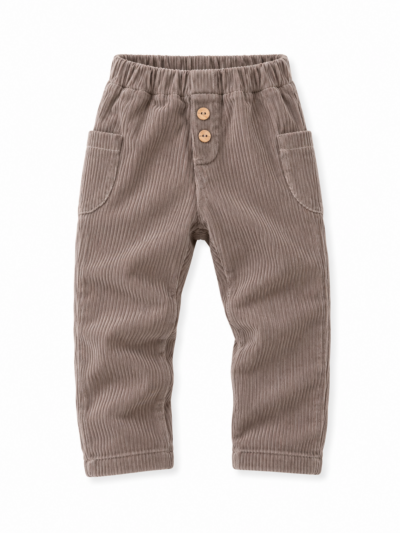 Chino donkerbruin corduroy