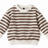 Sweater gestreept bruin Sweater gestreept bruin