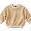 Velvet sweater geel gestreept